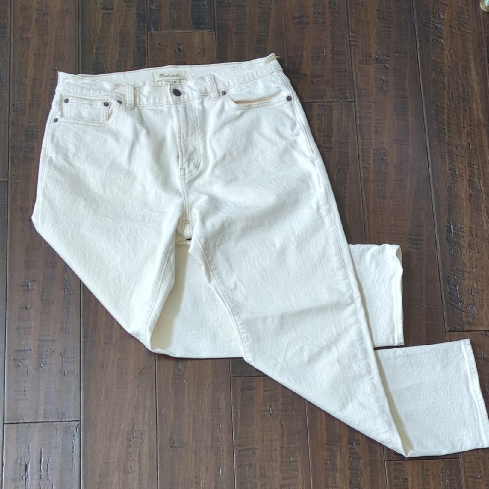 Madewell Ivory Denim